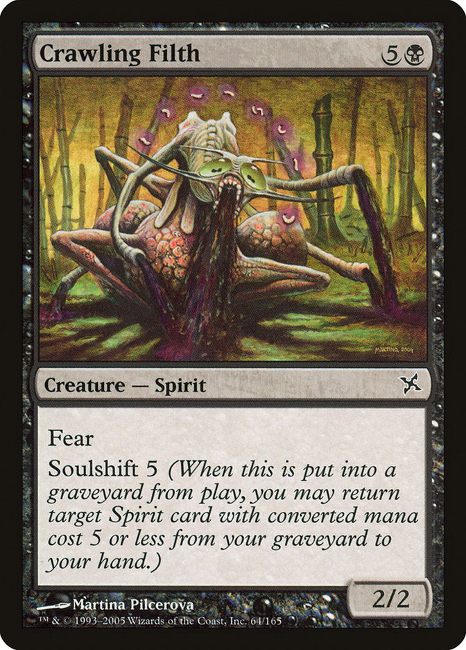 Crawling Filth (64) [Betrayers of Kamigawa] | Odin's Place
