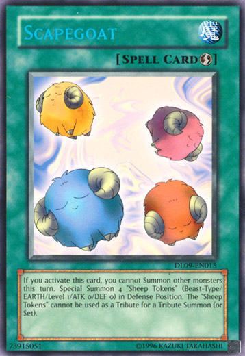 Scapegoat (Blue) [DL09-EN015] Rare | Odin's Place