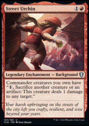 Street Urchin [Commander Legends: Battle for Baldur's Gate] | Odin's Place