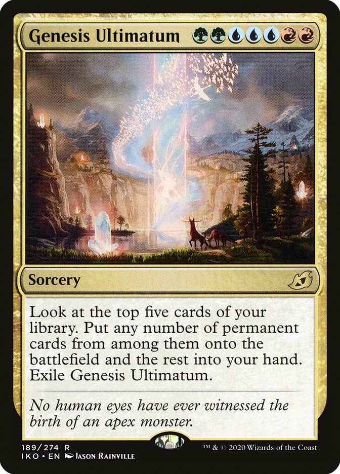 Genesis Ultimatum [Ikoria: Lair of Behemoths] | Odin's Place