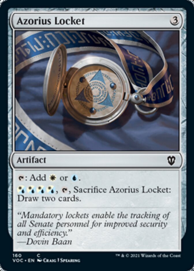 Azorius Locket [Innistrad: Crimson Vow Commander] | Odin's Place