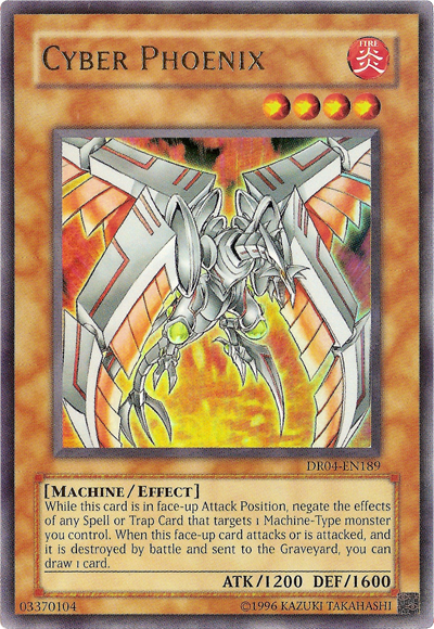 Cyber Phoenix [DR04-EN189] Ultra Rare | Odin's Place