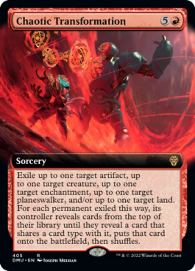 Chaotic Transformation (Extended Art) [Dominaria United] | Odin's Place