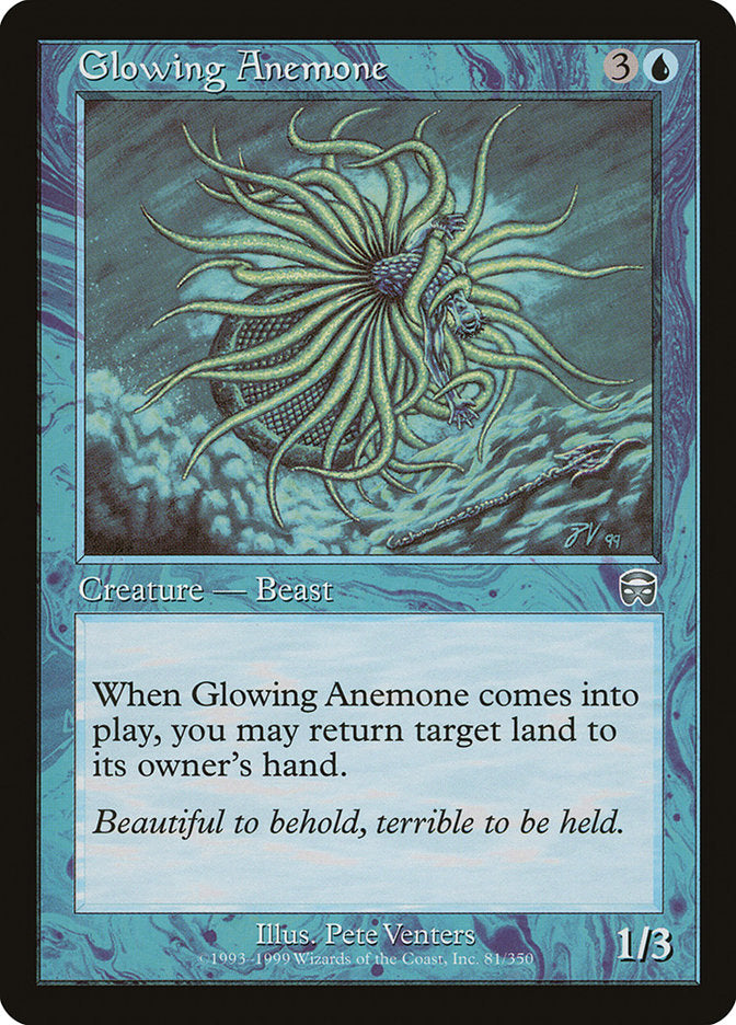 Glowing Anemone (81) [Mercadian Masques] | Odin's Place
