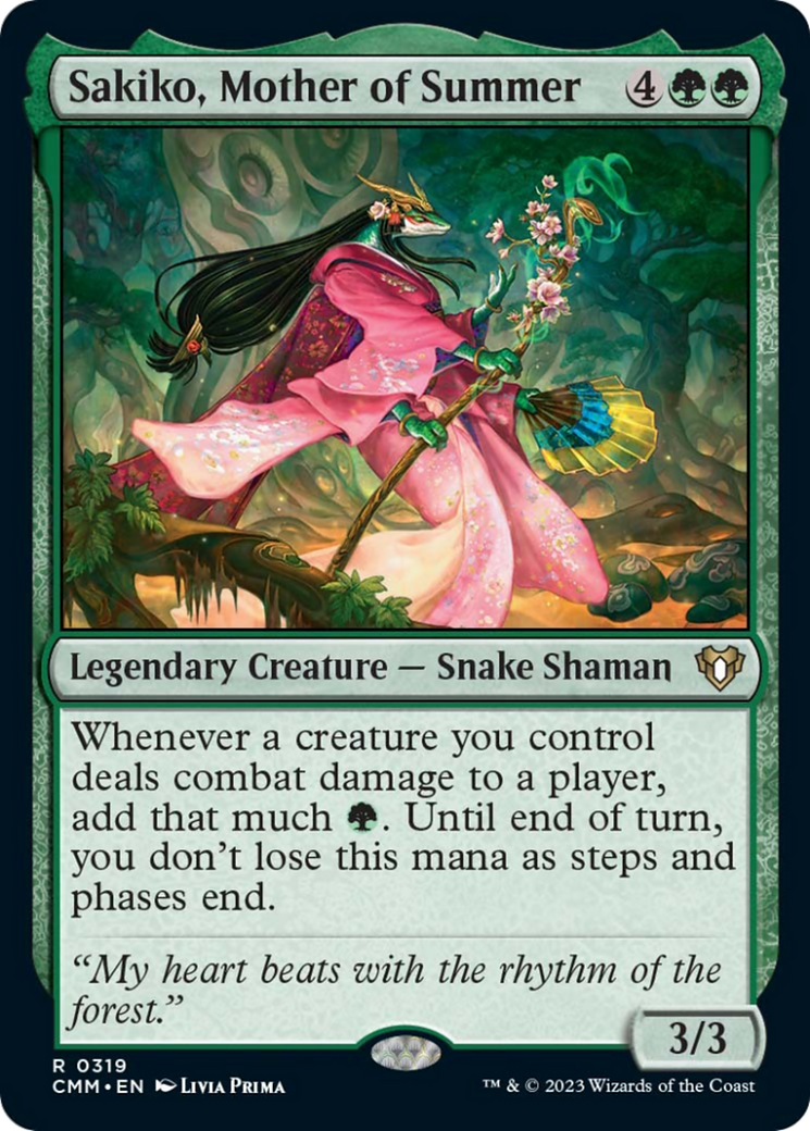 Sakiko, Mother of Summer [Commander Masters] | Odin's Place