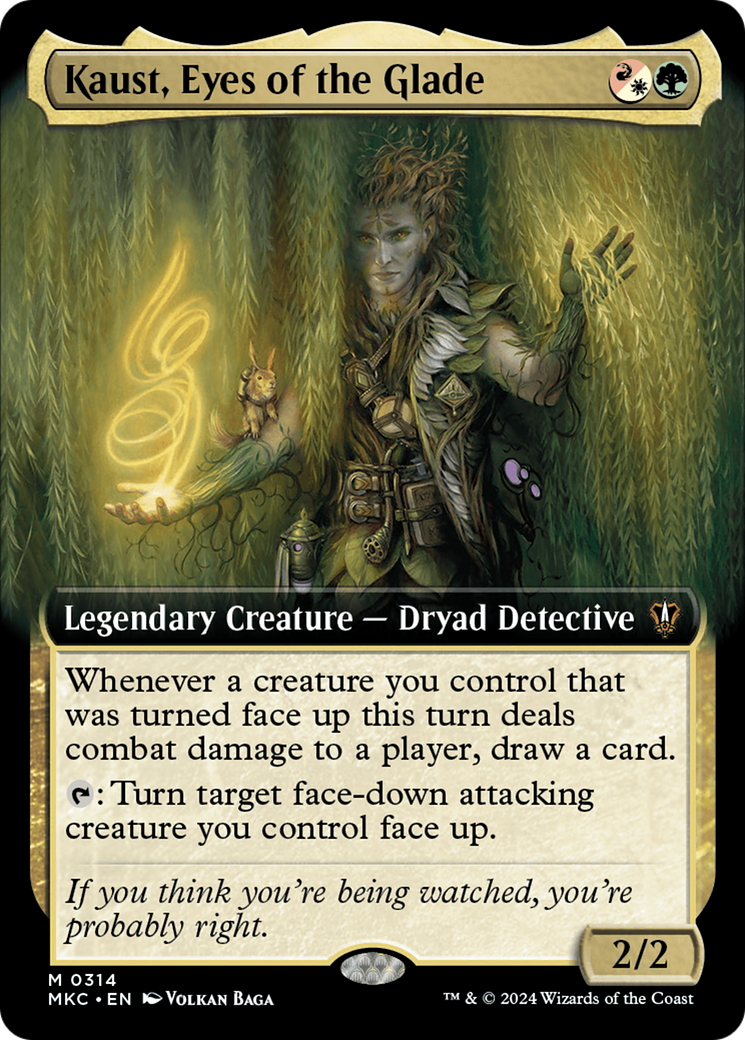 Kaust, Eyes of the Glade (Extended Art) [Murders at Karlov Manor Commander] | Odin's Place