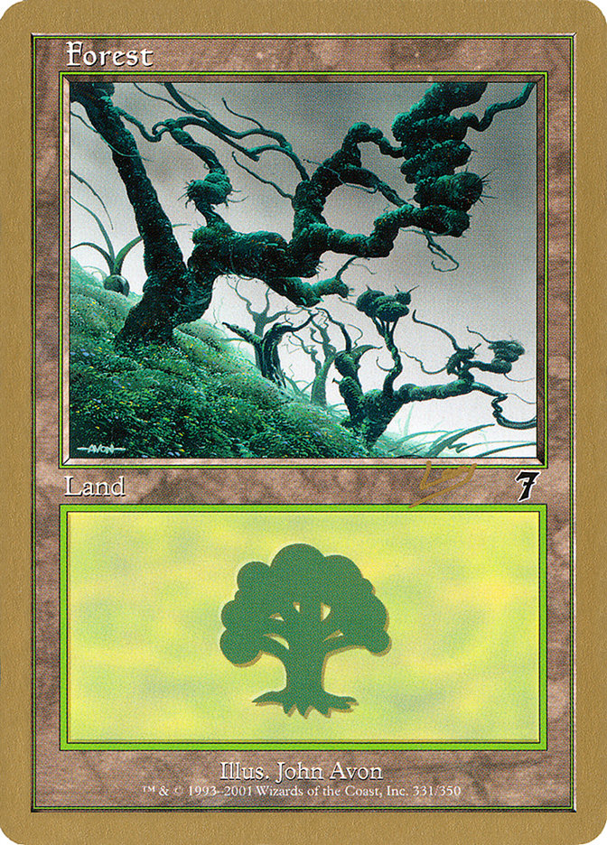 Forest (rl331) (Raphael Levy) [World Championship Decks 2002] | Odin's Place