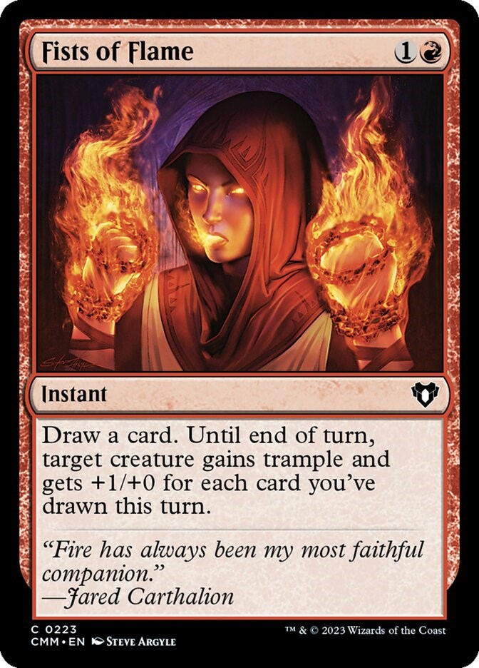 Fists of Flame [Commander Masters] | Odin's Place