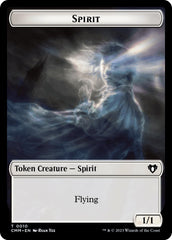 Spirit (0010) // Elephant Double-Sided Token [Commander Masters Tokens] | Odin's Place