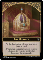 The Monarch // Elf Druid Double-Sided Token [Commander Masters Tokens] | Odin's Place