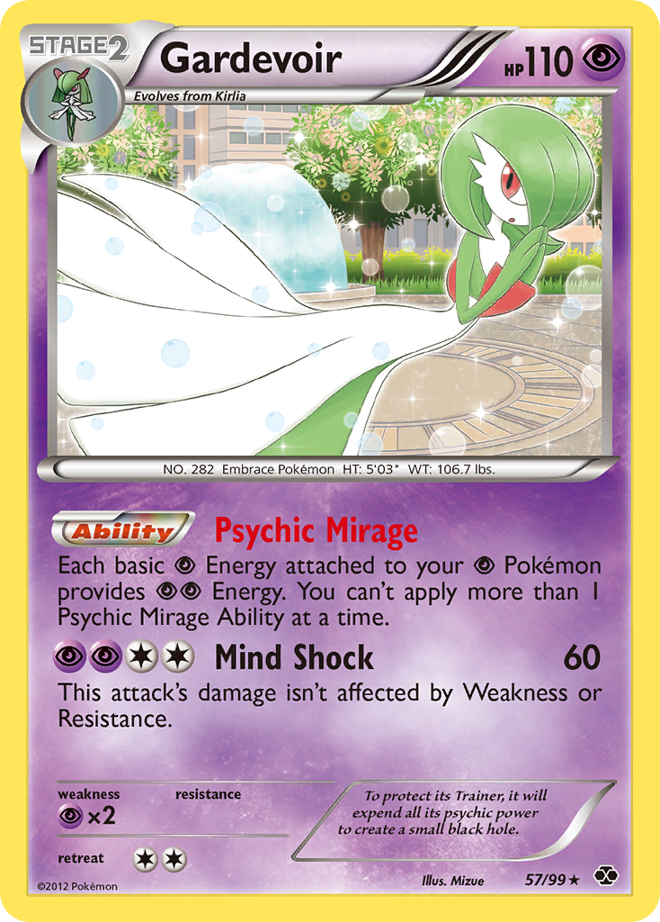 Gardevoir (57/99) [Black & White: Next Destinies] | Odin's Place
