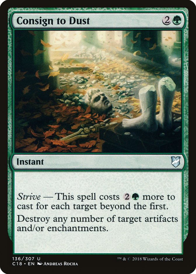 Consign to Dust (136) [Commander 2018] | Odin's Place