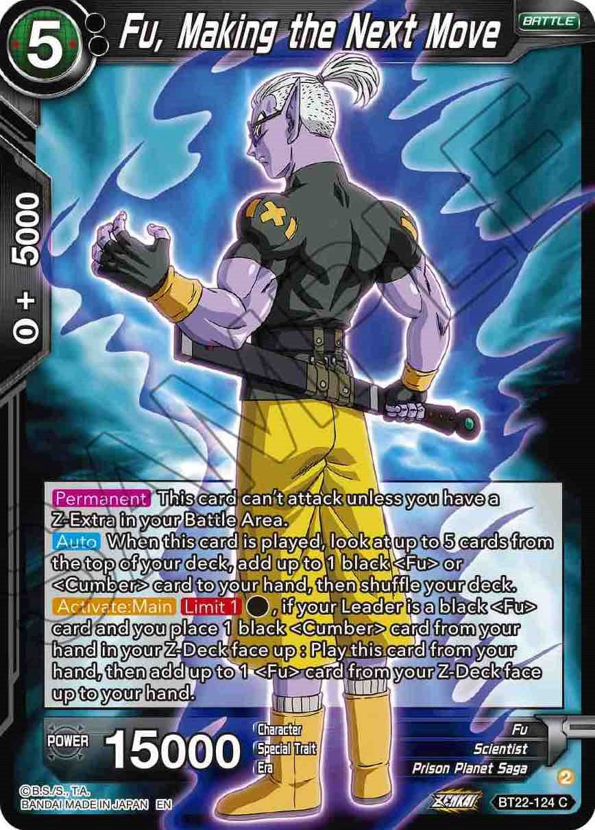 Fu, Marking the Next Move (BT22-124) [Critical Blow] | Odin's Place