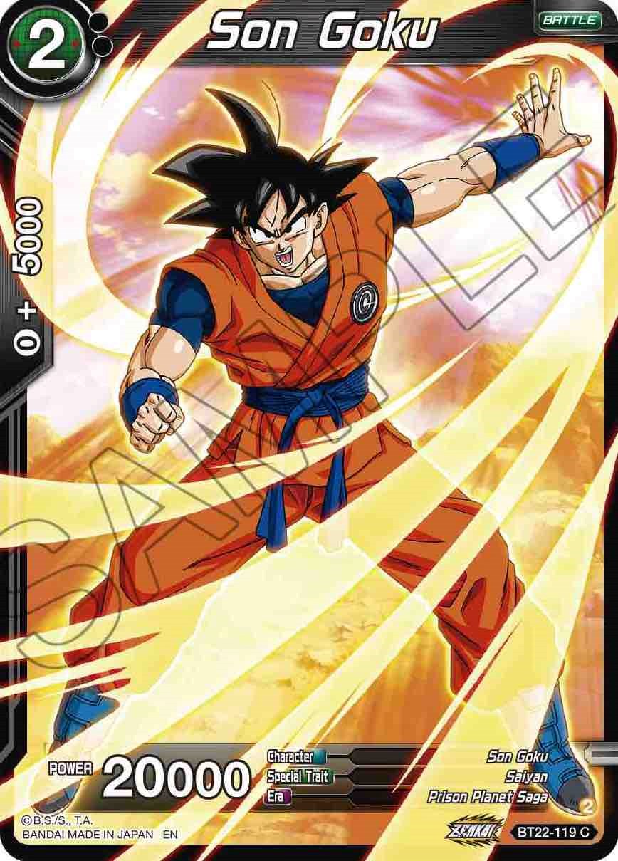Son Goku (BT22-119) [Critical Blow] | Odin's Place