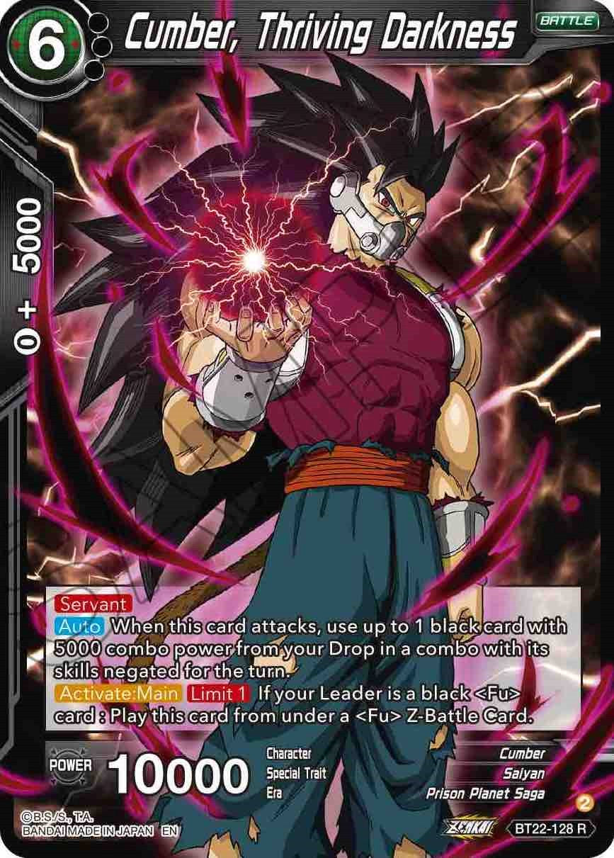 Cumber, Thriving Darkness (BT22-128) [Critical Blow] | Odin's Place