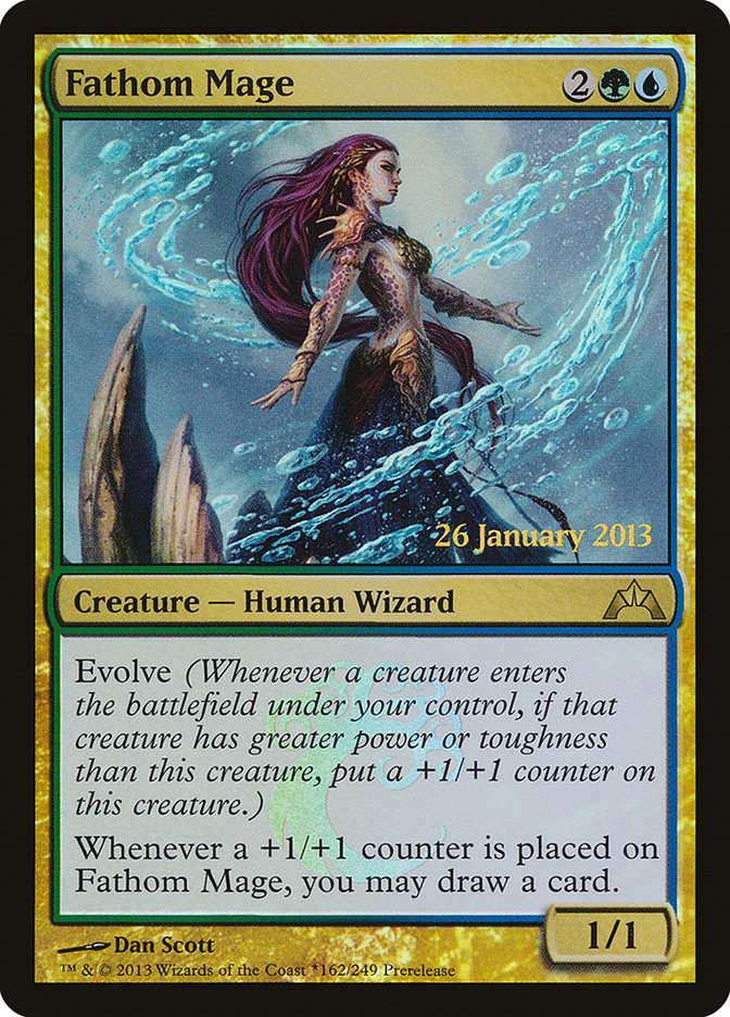 Fathom Mage (162) [Gatecrash Prerelease Promos] | Odin's Place