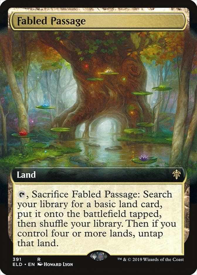 Fabled Passage (Extended Art) [Throne of Eldraine] | Odin's Place