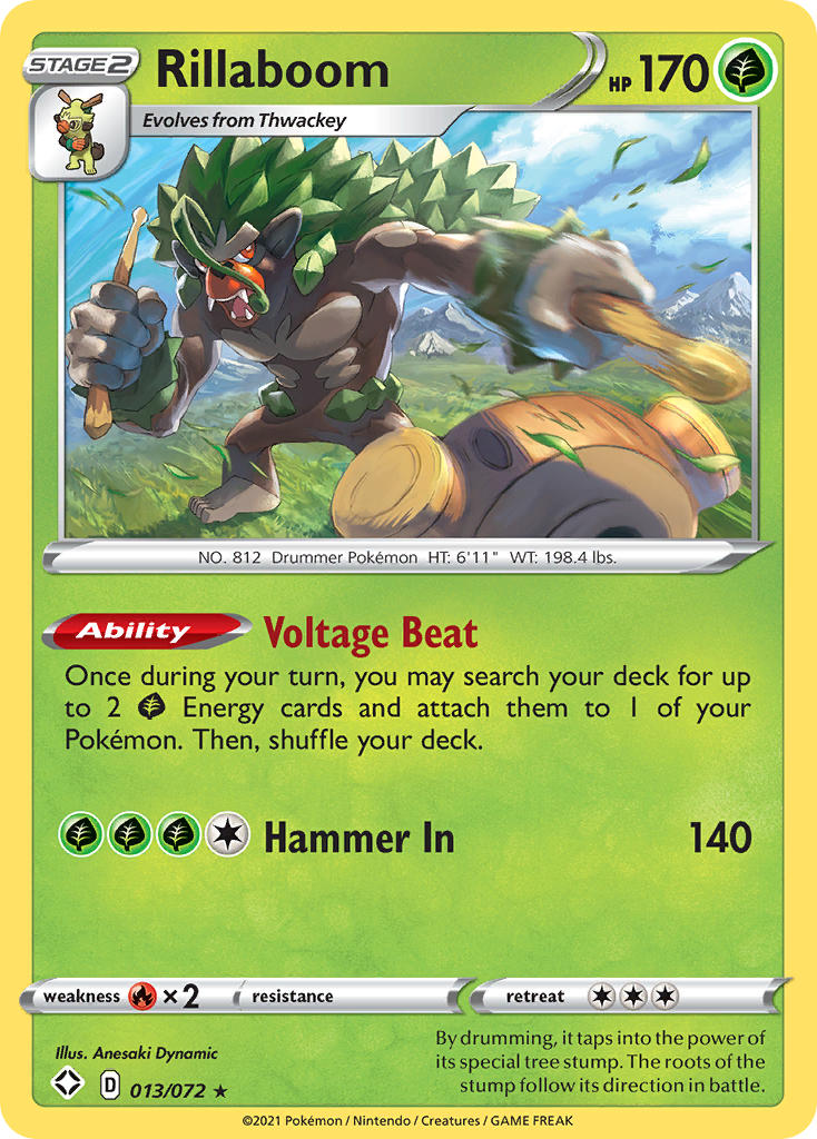 Rillaboom (013/072) [Sword & Shield: Shining Fates] | Odin's Place