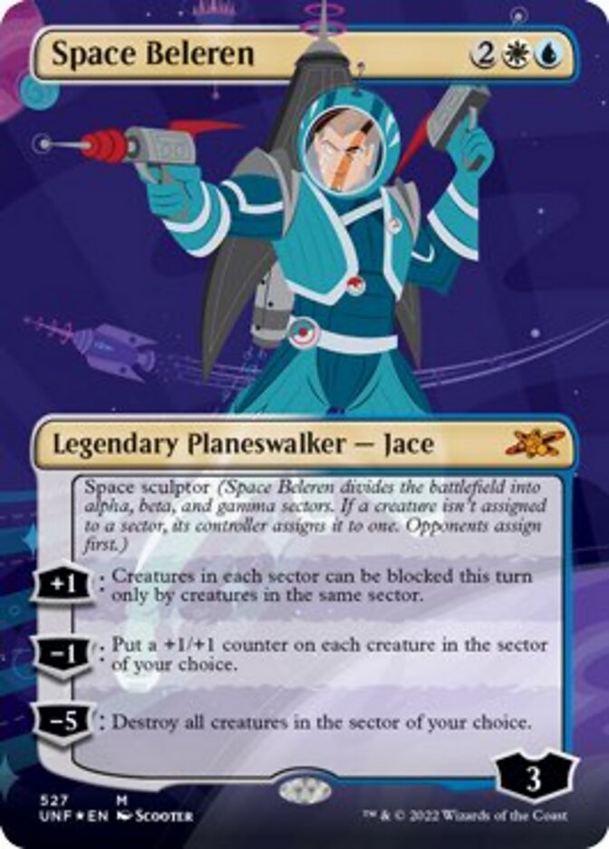 Space Beleren (Borderless) (Galaxy Foil) [Unfinity] | Odin's Place