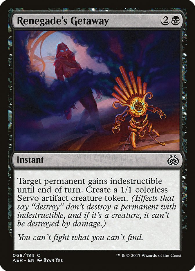 Renegade's Getaway (69) [Aether Revolt] | Odin's Place