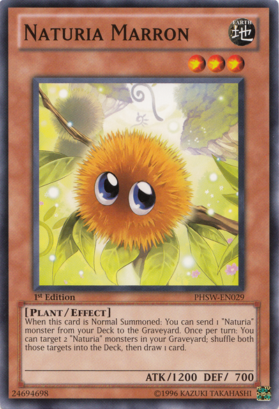 Naturia Marron [PHSW-EN029] Common | Odin's Place