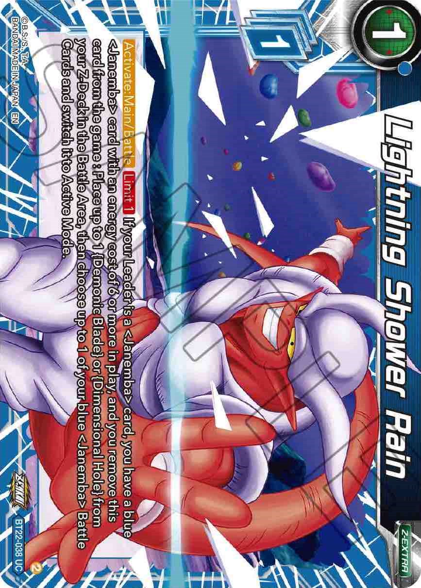 Lightning Shower Rain (BT22-038) [Critical Blow] | Odin's Place