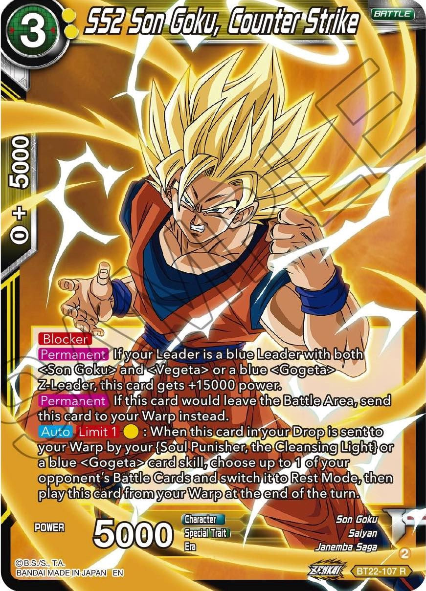 SS2 Son Goku, Counter Strike (BT22-107) [Critical Blow] | Odin's Place