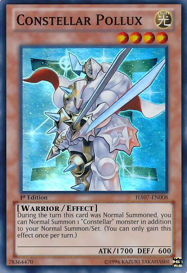 Constellar Pollux [HA07-EN008] Super Rare | Odin's Place