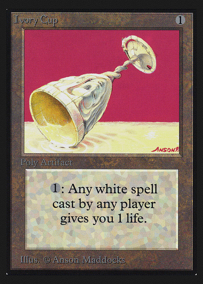 Ivory Cup [International Collectors' Edition] | Odin's Place