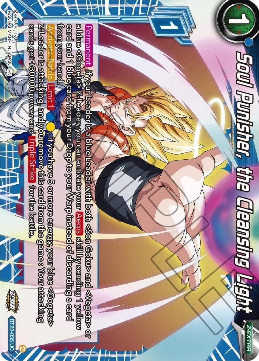Soul Punisher, the Cleansing Light (BT22-035) [Critical Blow] | Odin's Place