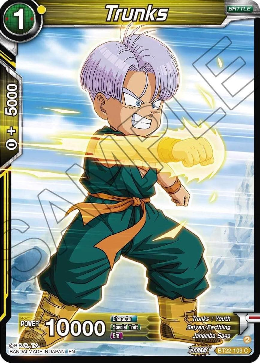 Trunks (BT22-109) [Critical Blow] | Odin's Place