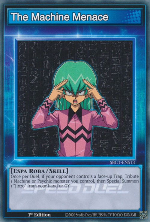 The Machine Menace [SBC1-ENS13] Common | Odin's Place