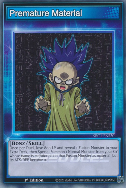 Premature Material [SBC1-ENS20] Common | Odin's Place