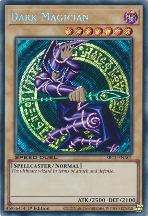 Dark Magician [SBC1-ENA01] Secret Rare | Odin's Place