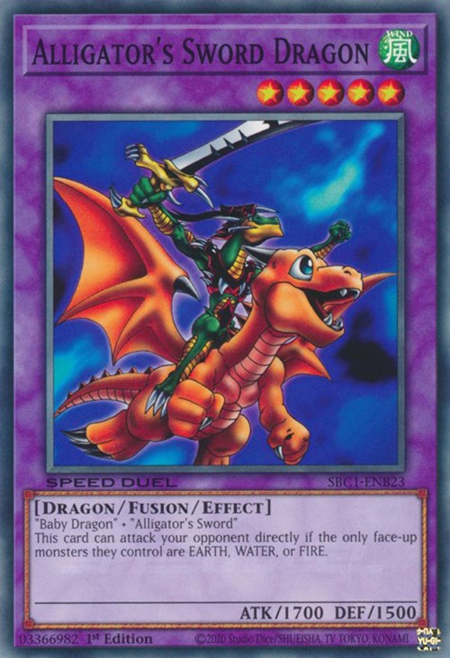 Alligator's Sword Dragon [SBC1-ENB23] Common | Odin's Place