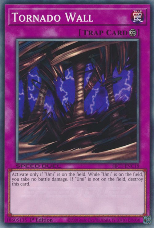 Tornado Wall [SBC1-ENC18] Common | Odin's Place