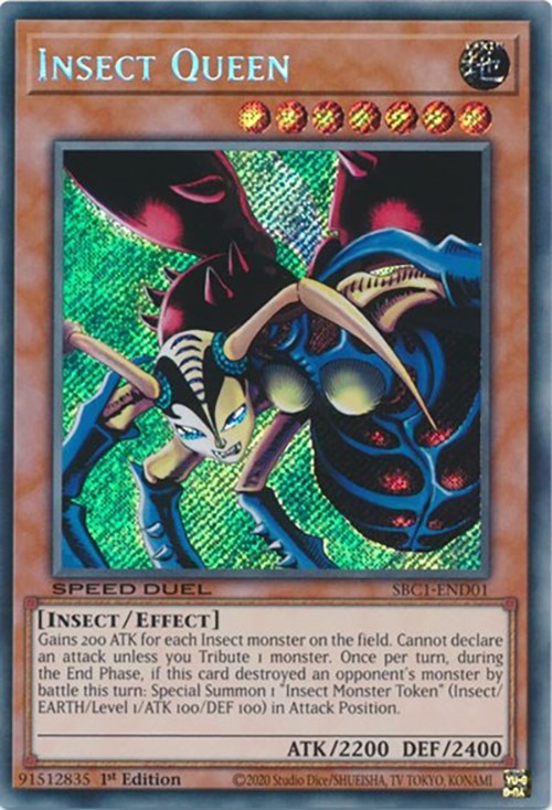 Insect Queen [SBC1-END01] Secret Rare | Odin's Place