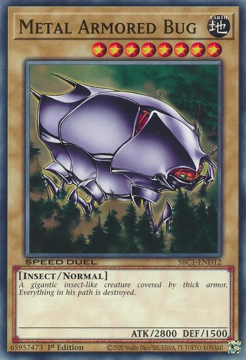 Metal Armored Bug [SBC1-END12] Common | Odin's Place