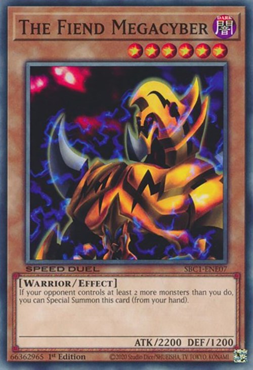 The Fiend Megacyber [SBC1-ENE07] Common | Odin's Place