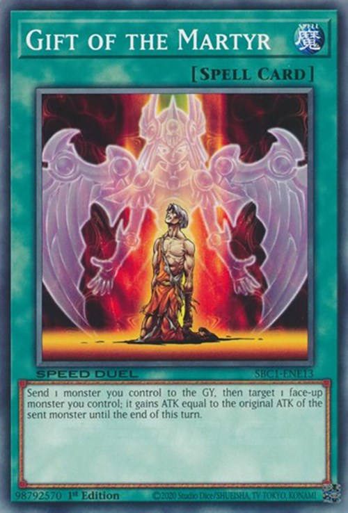 Gift of the Martyr [SBC1-ENE13] Common | Odin's Place