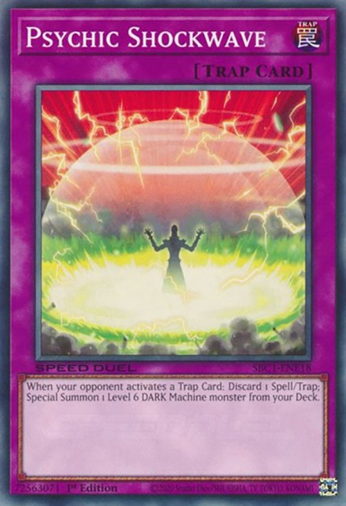 Psychic Shockwave [SBC1-ENE18] Common | Odin's Place