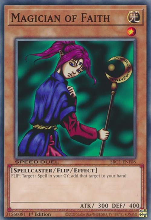 Magician of Faith [SBC1-ENF08] Common | Odin's Place