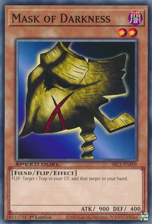 Mask of Darkness [SBC1-ENF09] Common | Odin's Place