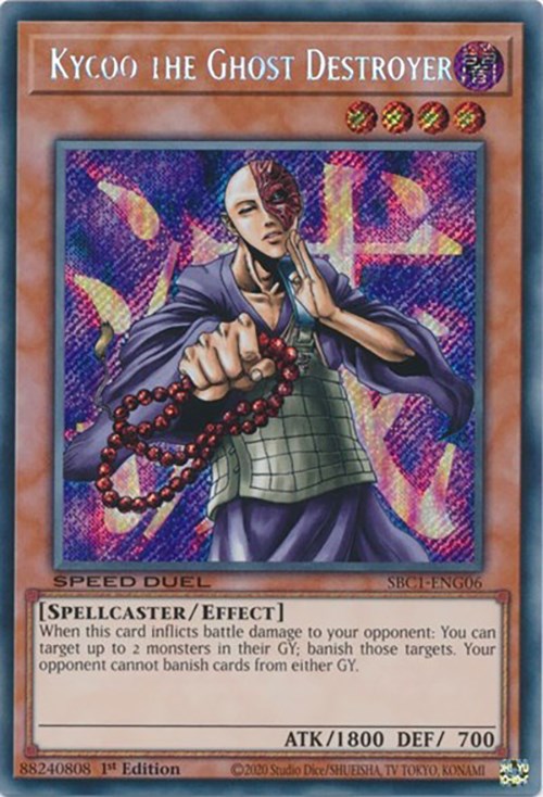 Kycoo the Ghost Destroyer [SBC1-ENG06] Secret Rare | Odin's Place