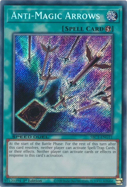 Anti-Magic Arrows [SBC1-ENG11] Secret Rare | Odin's Place
