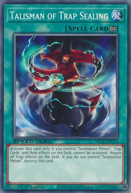 Talisman of Trap Sealing [SBC1-ENG12] Common | Odin's Place