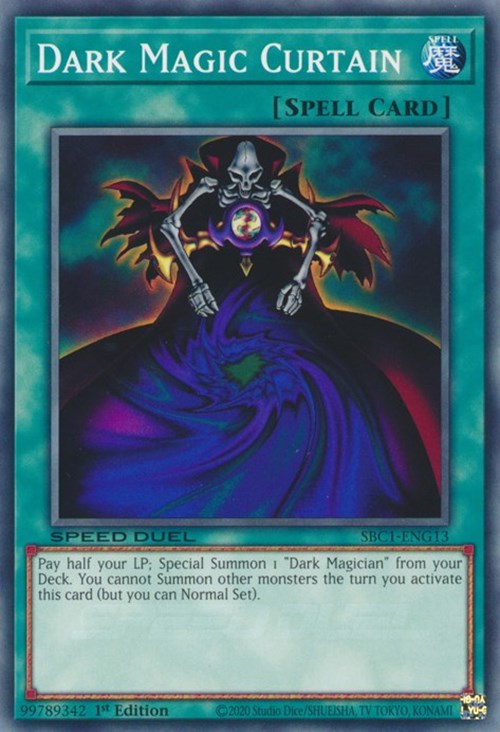 Dark Magic Curtain [SBC1-ENG13] Common | Odin's Place