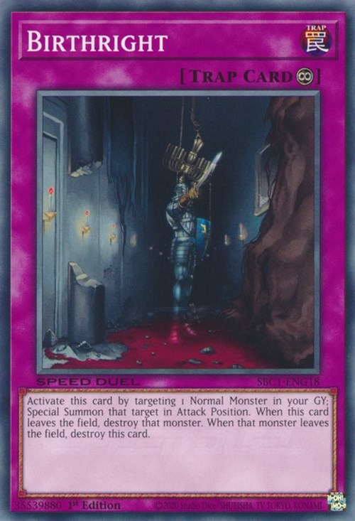 Birthright [SBC1-ENG18] Common | Odin's Place