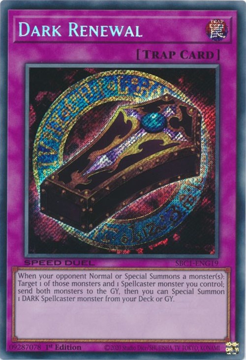 Dark Renewal [SBC1-ENG19] Secret Rare | Odin's Place
