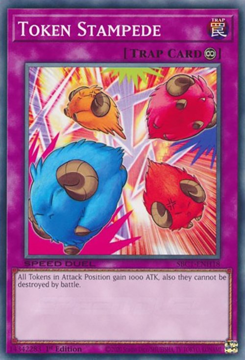Token Stampede [SBC1-ENH18] Common | Odin's Place
